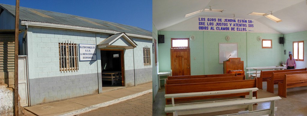 The chapel in Joya Grande.