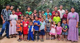 A children’s class in La Pastoría.