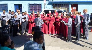 Singing on the street when they weren’t allowed to sing in the park