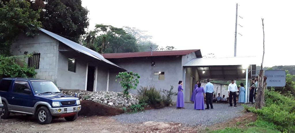 Revival meetings were held at the church in Los Achiotes in May.