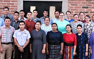 The group of teachers in attendance.