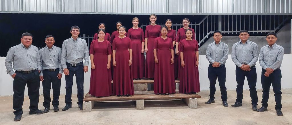 The Messengers of Mercy chorus is from the Mixcolajá congregation.