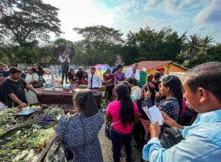 Pedro’s funeral service