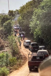 The long hot walk to the graveyard