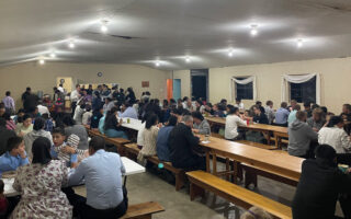 The dining hall at the Institute