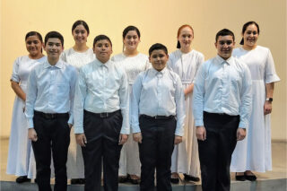 Nine people were baptized at Lirio de los Valles